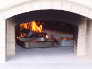 Time to Heat a Wood-fired Pizza Oven