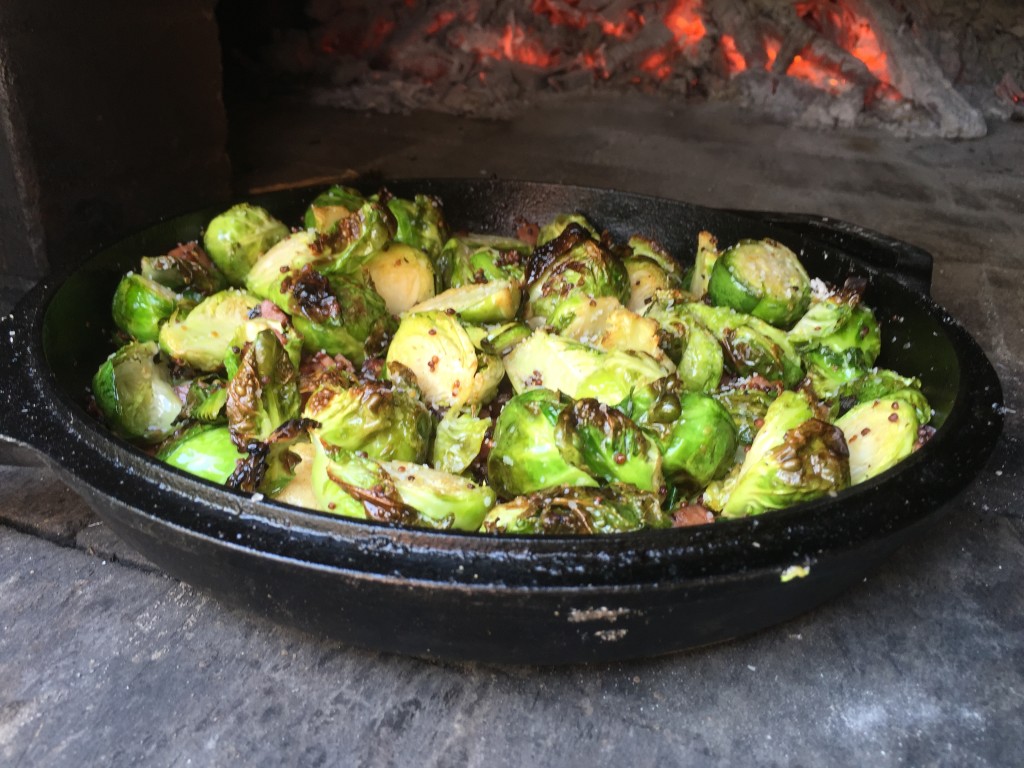 brussels sprouts with chicken drumsticks