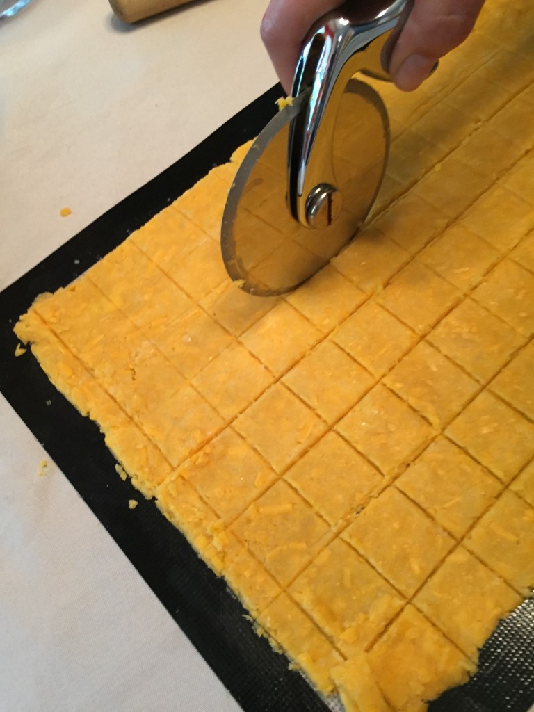 cracker cut cheese crackers