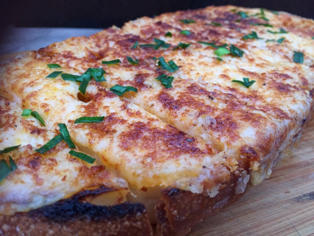 cheesy garlic bread