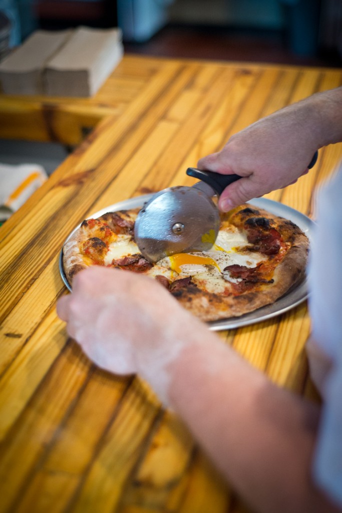 il forno add egg to pizza