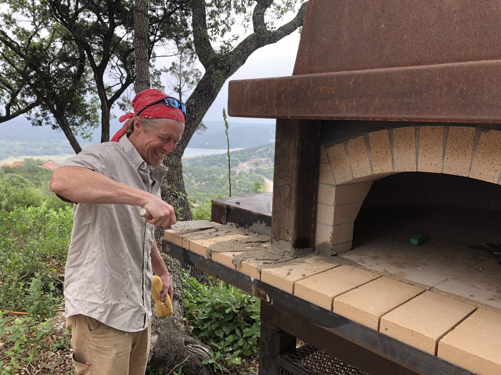 dave talks about wood-burning oven core pizza oven core